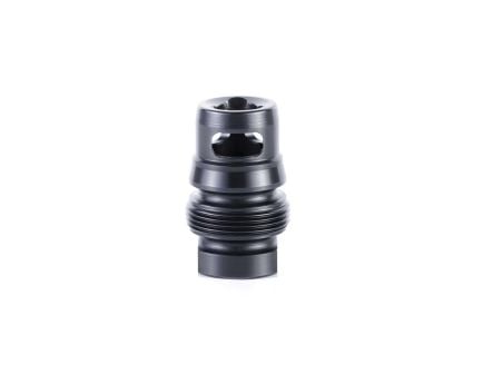 Dead Air Xeno Pistol Wee Brake 5/8-24, Black - Compact Muzzle Brake for Superior Pistol Performance - DA126