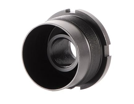 Dead Air P-Series Fixed Mount 1/2-28 Fits Ghost 45, Black - Secure Fit - DA410
