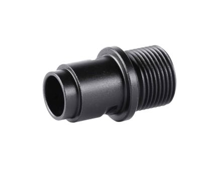 Dead Air Thread Adapter 1/2-28 Fits Walther P22, Black - Precision Fit - DA419