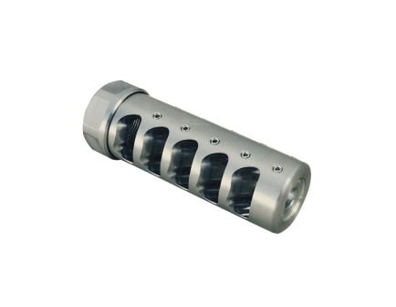 American Precision Arms Gen 3 Fat Bastard Self Timing Muzzle Brake 5/8-24, Stainless - Advanced Recoil Management - G3F5838S