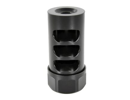 American Precision Arms Gen 2 Little Bastard Self Timing Muzzle Brake 5/8-24, Black - Compact Recoil Control - G2L5830N