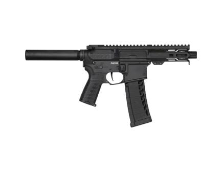 CMMG Banshee MK4 .22LR 4.50" AR Pistol, Black - 22A1A0FAB