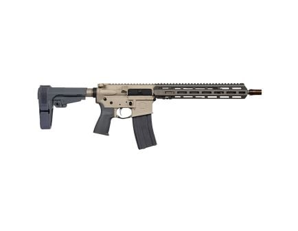 Q LLC Sugar Weasel 5.56x45mm 13" Semi-Auto Tactical Pistol, Flat Dark Earth