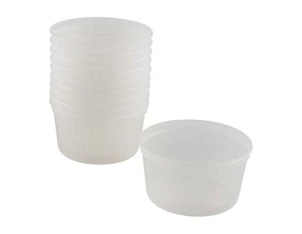 Brownells Acraglas Gel Mixing Dish, 8 oz Pack of 10