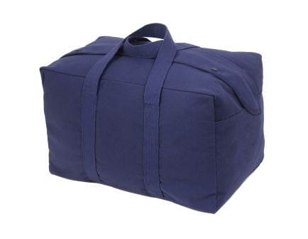 Rothco Canvas Small Parachute Cargo Bag - Navy Blue