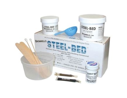 Brownells Steel Bed Rifle Bedding Kit