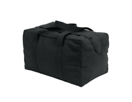 Rothco Canvas Small Parachute Cargo Bag - Black