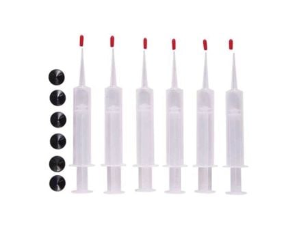 Brownells Re-Usable Syringe, 10 cc Pack of 6