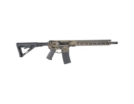 Seekins Precision NX15 .223 Wylde/5.56x45mm 16" AR Rifle, Flat Dark Earth Battleworn - Stylish and Reliable - 0011300073FDEBW
