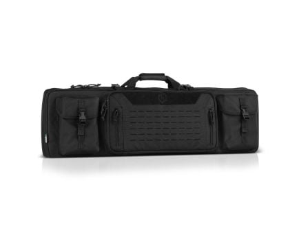 Savior Equipment Urban Warfare Double Rifle Bag Gun - w/ Backpack Strap, 51", Black