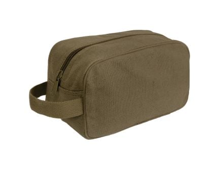 Rothco Canvas Travel Dopp Kit - Olive Drab