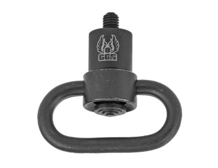 GG&G Quick Detach Front Sling Attachment with Rectangular Swivel, Black - GGG-2203
