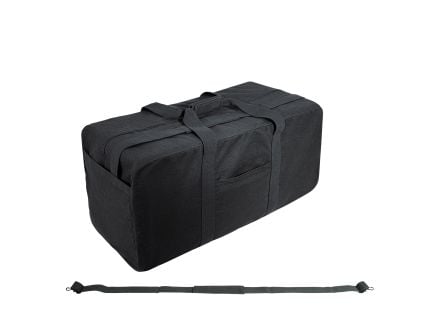 Rothco Jumbo Canvas Cargo Bag - Black