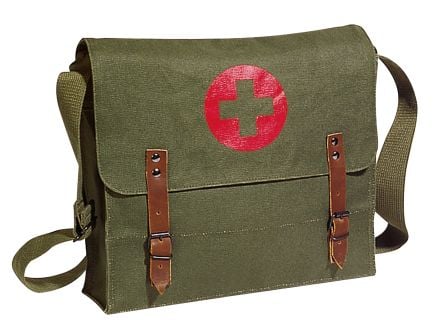 Rothco Canvas Nato Medic Bag - Olive Drab