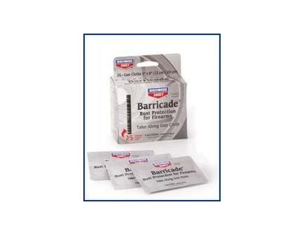 Birchwood Casey Barricade Take-Along Gun Cloths 25pk  33025