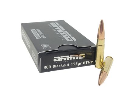 Ammo Inc Match .300 AAC Blackout 115 gr BTHP 20rds