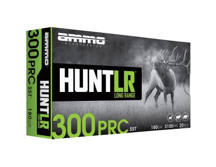 Ammo Inc Hunt Long Range .300 PRC 180 gr SST 20rds Rifle Ammo for Elite Shock Tip and Extended Range - 300PRC180SSTA20