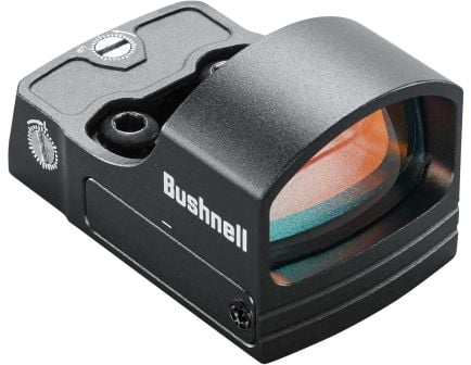 Bushnell RXS, Reflex, 4 MOA Red Dot, Black, Includes Low Mount