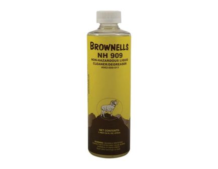 Brownells NH 909 Non-Hazardous Liquid Cleaner/Degreaser, 1 Pint