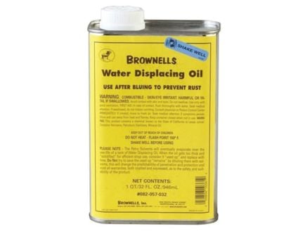 Brownells After-Bluing Rust Preventative Water Displacing Oil, 1 qt Metal Can