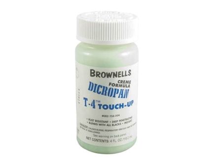 Brownells Dicropan T-4 Creme Gun Bluing Counter Display, 4 oz Bottle White Pack of 12
