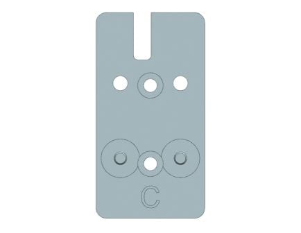 Beretta Optic Plate Kit - Reliable Optic Mounting Kit for Beretta 90/92 - EUS03053