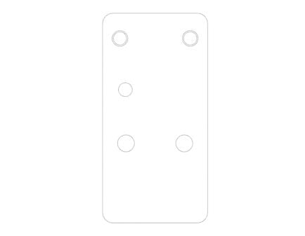 Beretta Optic Plate Kit - Full Optic Plate Kit for APX A1 Carry - EUS03063
