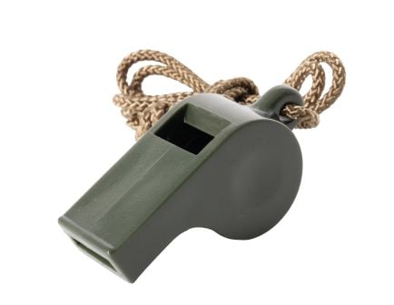 Rothco G.I. Style Police Whistle - Olive Drab