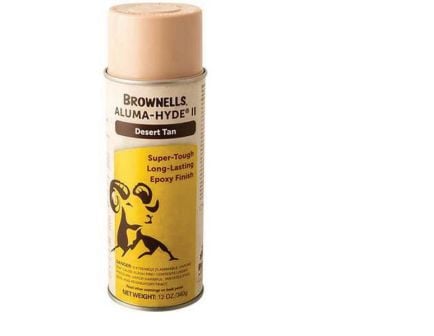 Brownells Aluma-Hyde II Epoxy Based Finish Spray, 12 oz Aerosol Desert Tan