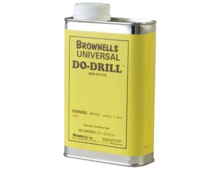 Brownells Universal Do-Drill 8" x 3.50" x 3.50" Cutting Oil, 16 oz Bottle