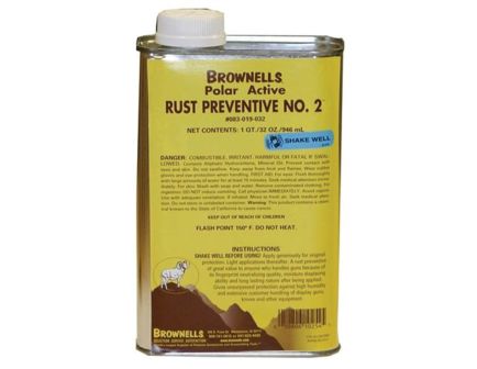 Brownells #2 Rust Preventive, 32 oz Quart Container
