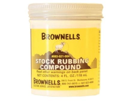 Brownells Original Stock Rubbing Compound, 4 oz