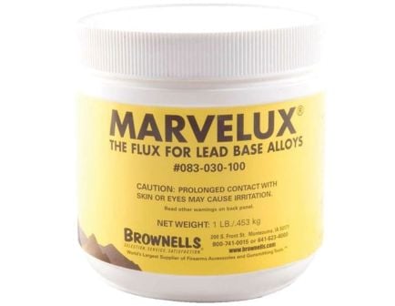 Brownells Marvelux Bullet Casting Flux 16 oz, Pack of 12