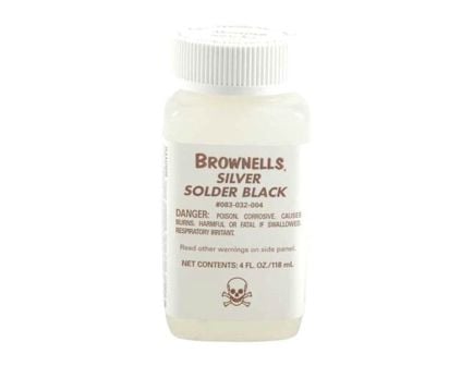Brownells Silver Solder Black, 4 oz Bottle
