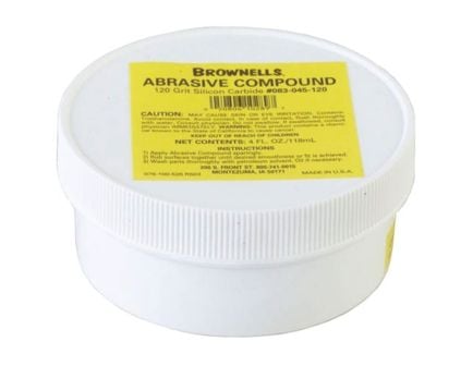 Brownells 120 Grit Abrasive Compound, 4 fl oz