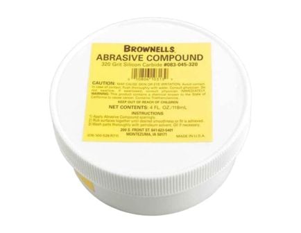Brownells 320 Grit Abrasive Compound, 4 fl oz