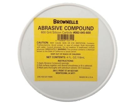 Brownells 600 Grit Abrasive Compound, 4 fl oz