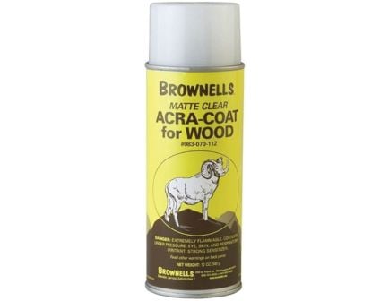 Brownells Acra-Coat, 12 oz Aerosol Clear