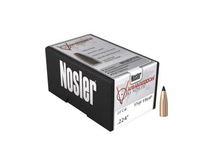 Nosler Varmageddon .22 55 gr FBHP Rifle Bullet, 100/box - 17235