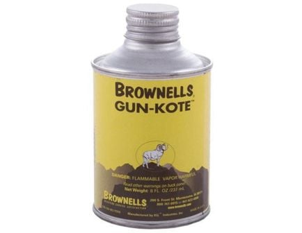 Brownells Gun-Kote Oven Cure Gun Finish, 8 oz Black