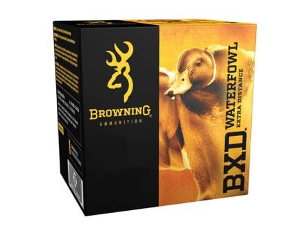 Browning 12GA 3" 1-1/4 oz. BB 1450 FPS BXD Steel Shotshell Ammunition, 25 Round Box