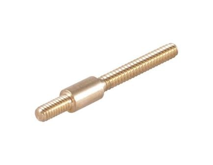 Brownells VFG #8-32 Male .30 Cal Cleaning 3-Pellet Adapter, Brass