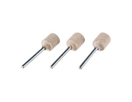 Brownells 1/2" x 1/2" 180 Grit MX Finishing Wheel, Pack of 3