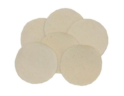 Brownells 12 Gauge/20 Gauge 2.75" Heavy-Duty Round Patch, White Pack of 100