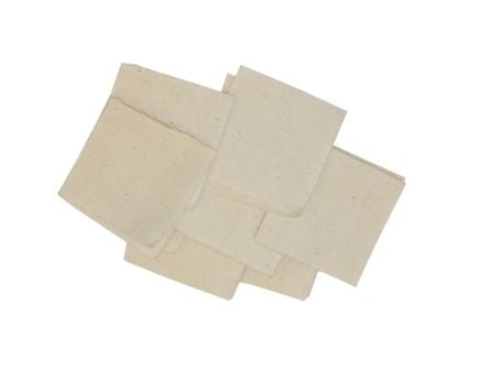Brownells 12 Gauge/20 Gauge 2.75" x 2.75" Heavy-Duty Square Patch, White Pack of 100