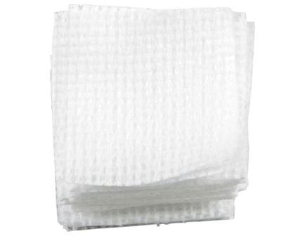 Brownells .30 Cal/.270 Cal 1.50" x 1.50" Square Cross-Lock Patch, White Pack of 1000