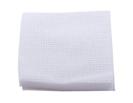 Brownells 20 Gauge/12 Gauge 3" x 3" Square Cross-Lock Patch, White Pack of 1000