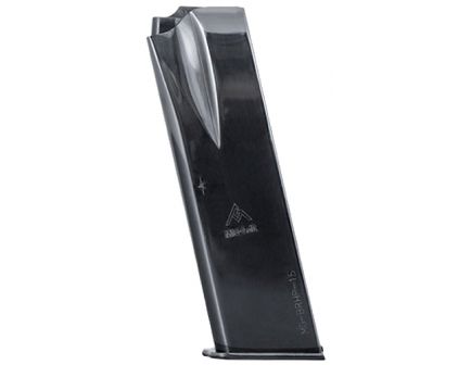 Mec-Gar 15 Round 9mm Luger Browning Hi-Power High Cap Magazine, Nickel - MGBRHP15N