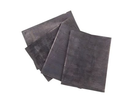 Brownells 3" x 4" Pure Lead Barrel Vise Shim, Pack of 4