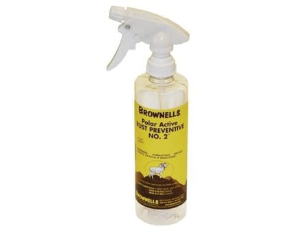 Brownells #2 Rust Preventive, 16 oz Pint Spray Bottle